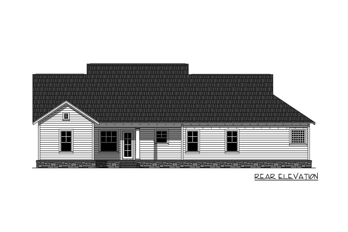 Plan 51143MM: Classy 3 Bedroom Craftsman Cottage - Image #7 - Cottage, Craftsman, Northwest