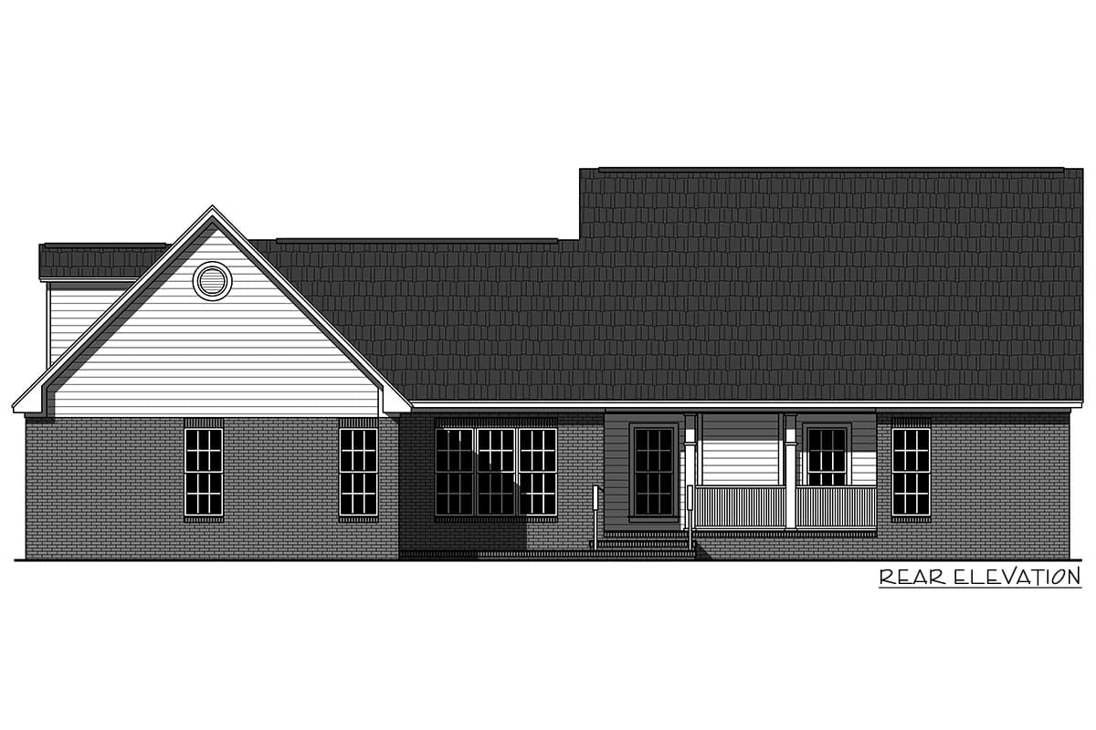 Plan 51153MM: Country Styling With Dormers and Bonus - Image #13 - Country