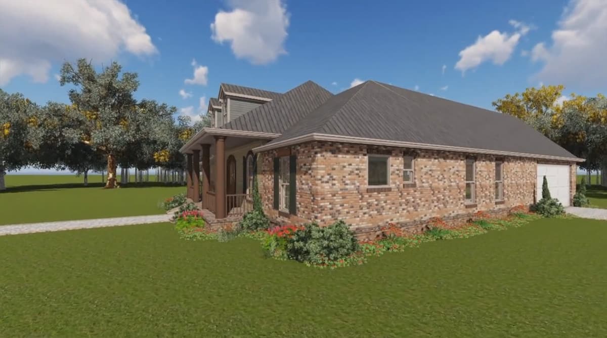 Plan 51163MM: Flexible French Country With Bonus and Flex Rooms - Image #7 - Acadian, European, French Country, Louisiana-Style, Southern