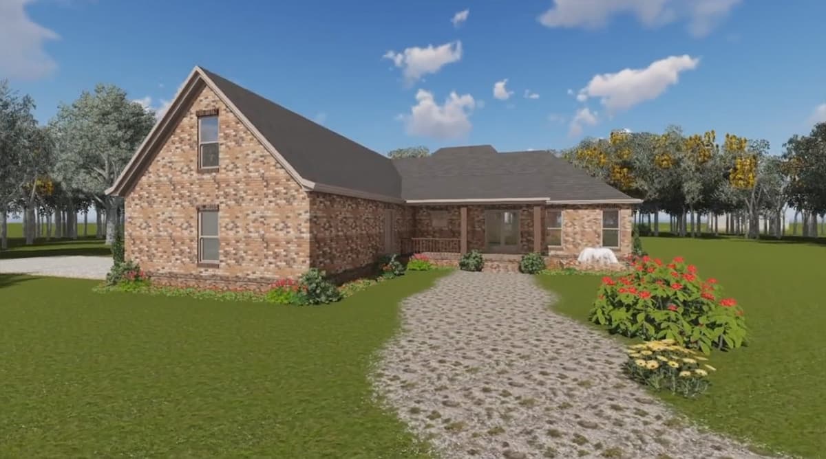 Plan 51163MM: Flexible French Country With Bonus and Flex Rooms - Image #9 - Acadian, European, French Country, Louisiana-Style, Southern