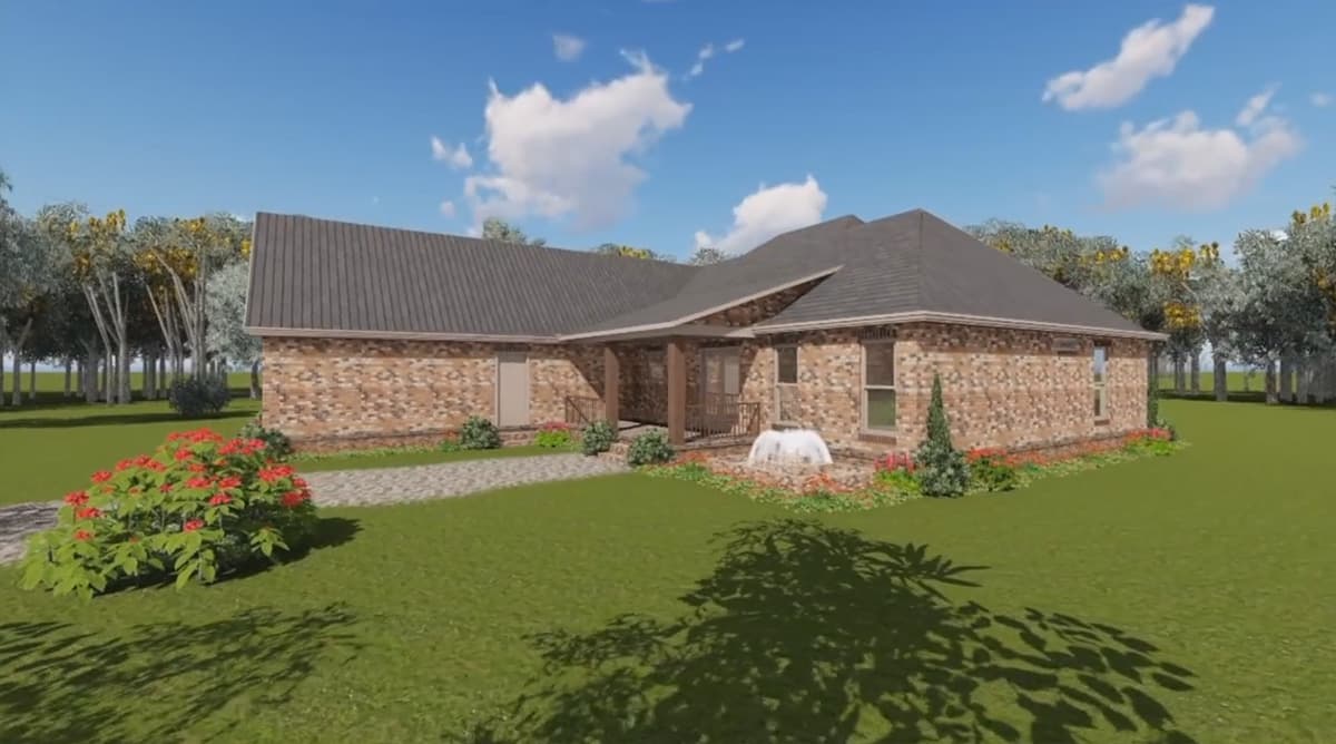Plan 51163MM: Flexible French Country With Bonus and Flex Rooms - Image #10 - Acadian, European, French Country, Louisiana-Style, Southern