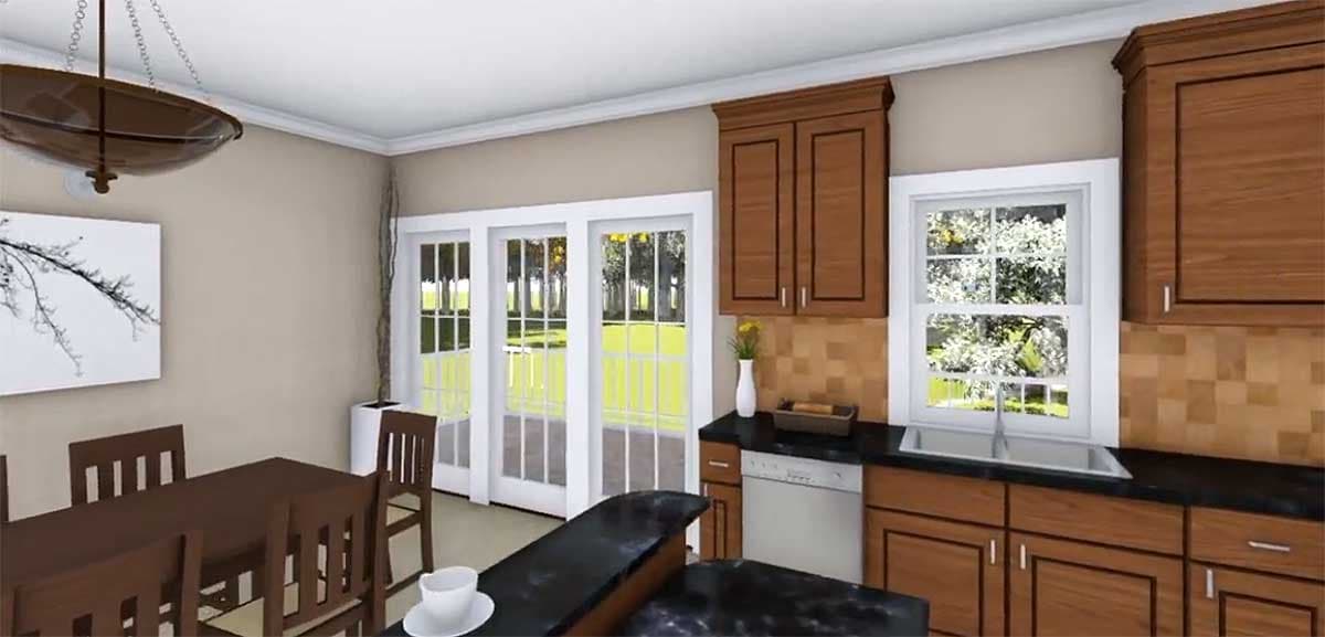 Plan 51164MM: Country Comfort With Two Porches - Image #12 - Country, Traditional