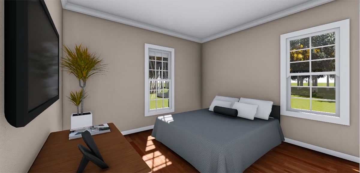 Plan 51164MM: Country Comfort With Two Porches - Image #14 - Country, Traditional