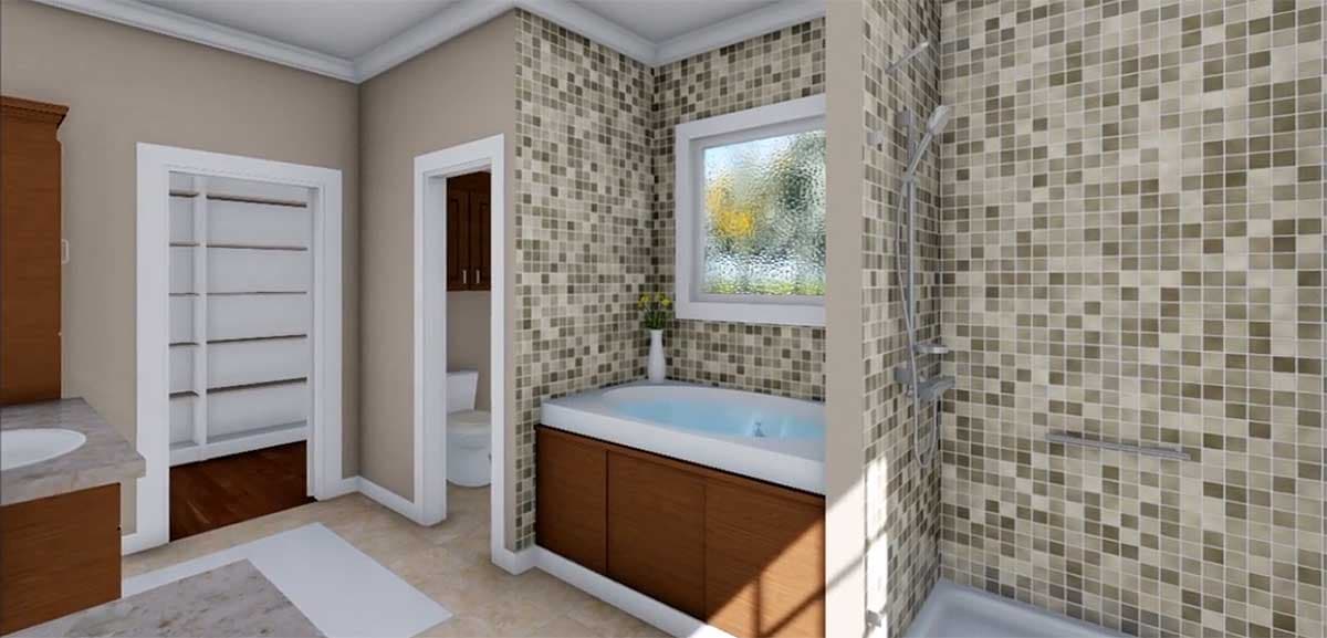 Plan 51164MM: Country Comfort With Two Porches - Image #15 - Country, Traditional