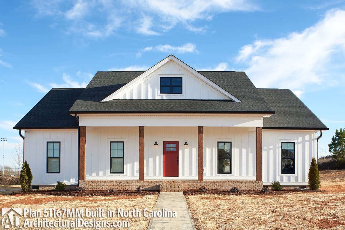 build gallery item - House Plan 51167MM Comes to Life in North Carolina