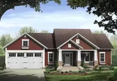 3 Bed Craftsman Cottage with Options