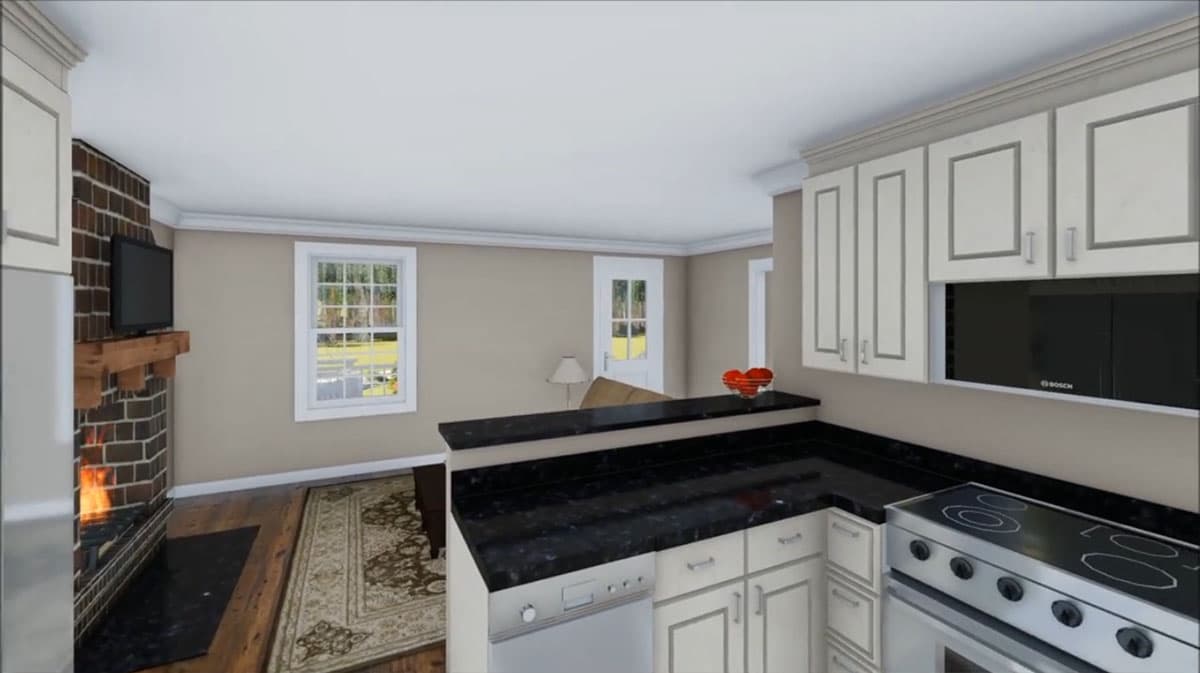 Plan 5141MM: Down Home Style and Comfort - 600 Sq Ft - Image #9 - Cabin, Cottage, Country, Traditional