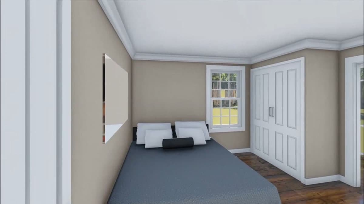 Plan 5141MM: Down Home Style and Comfort - 600 Sq Ft - Image #10 - Cabin, Cottage, Country, Traditional