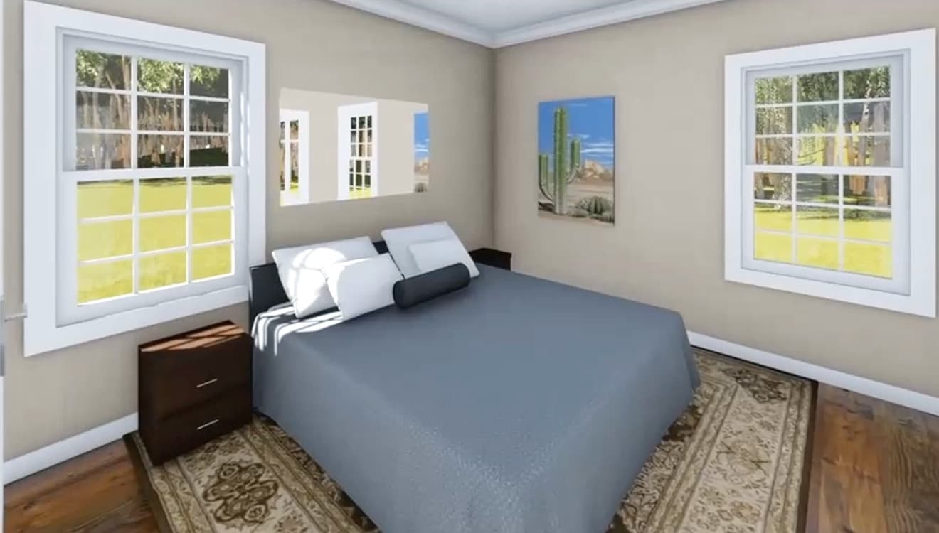 Plan 5153MM: Cozy Cottage Retreat - 800 Sq Ft - Image #16 - Cottage, Country, Vacation