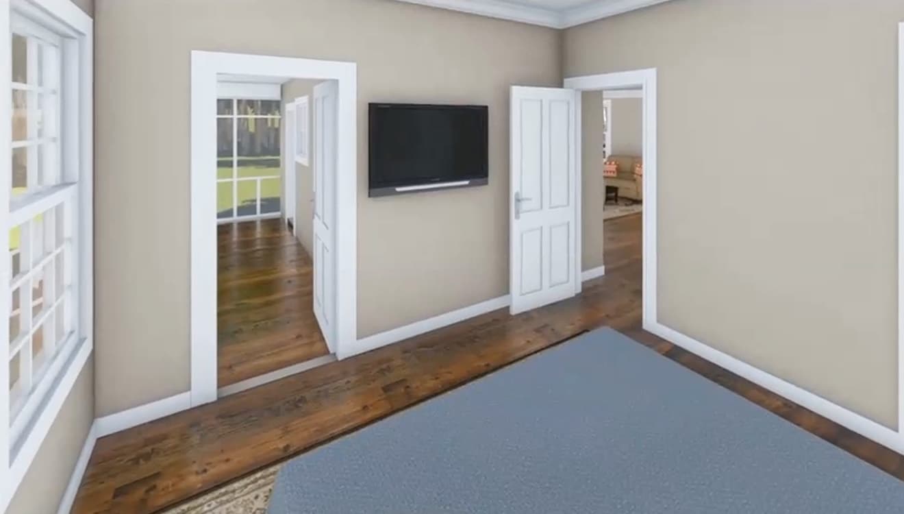 Plan 5153MM: Cozy Cottage Retreat - 800 Sq Ft - Image #17 - Cottage, Country, Vacation