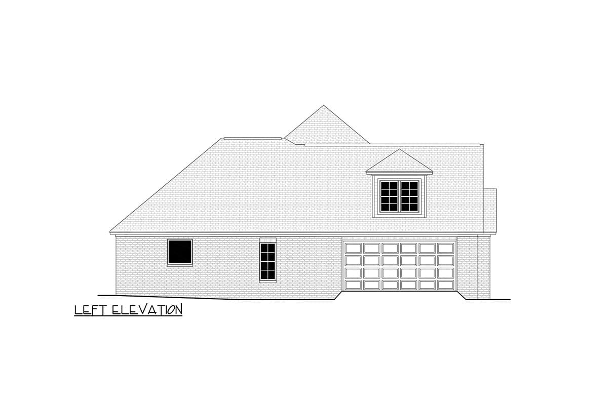 Plan 51701HZ: Flexible Acadian House Plan With Bonus Room - 2506 Sq Ft - Image #4 - Acadian, European, French Country, Louisiana-Style