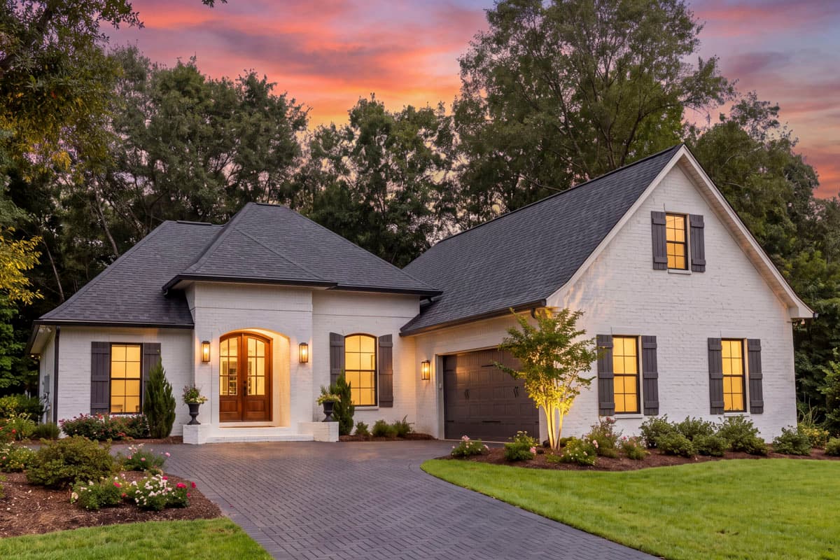 Plan 51705HZ: 3 Bed Acadian House Plan With Bonus Room - 1870 Sq Ft - Image #2 - Acadian, European, French Country, Louisiana-Style