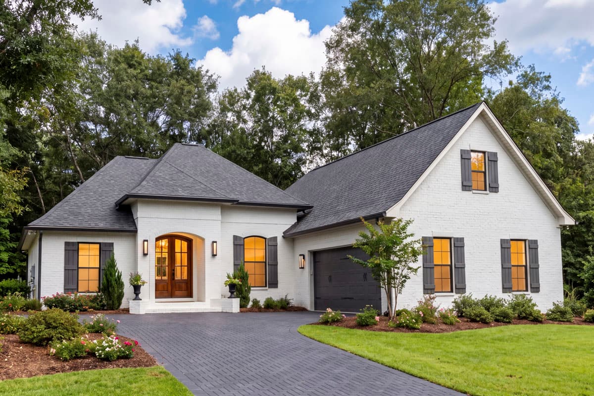 Plan 51705HZ: 3 Bed Acadian House Plan With Bonus Room - 1870 Sq Ft - Image #1 - Acadian, European, French Country, Louisiana-Style