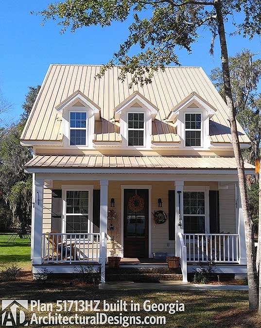 build gallery item - House Plan 51713HZ comes to life in Georgia!