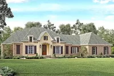 Flexible French Country with Bonus Room