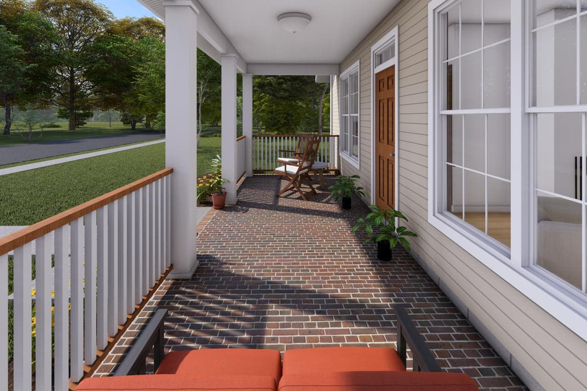 Plan 52219WM: 3 Bedroom Cottage with Options - Image #7 - Bungalow, Cottage, Country