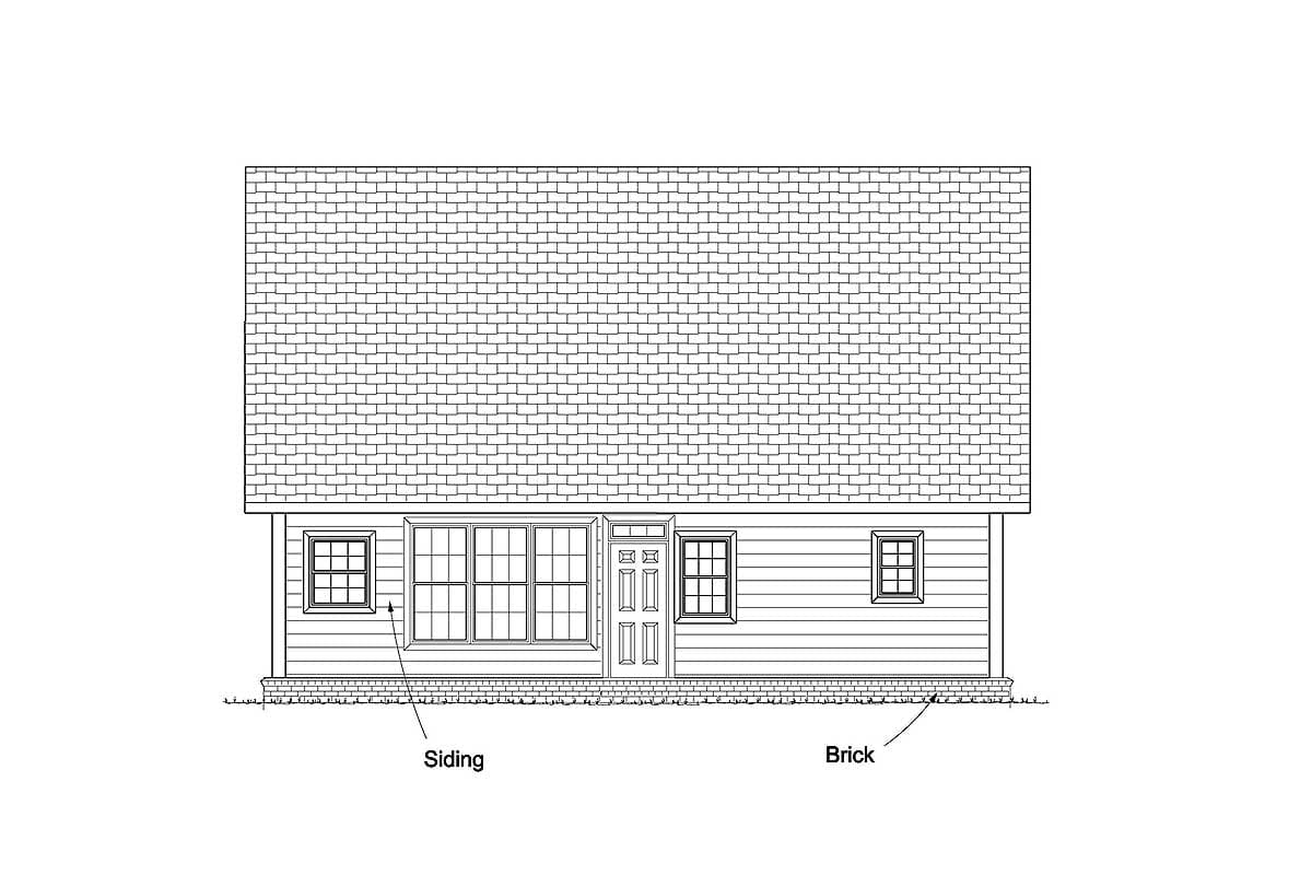 Plan 52223WM: Cozy Country Cottage With Garage Option - Image #9 - Cottage, Country, Craftsman