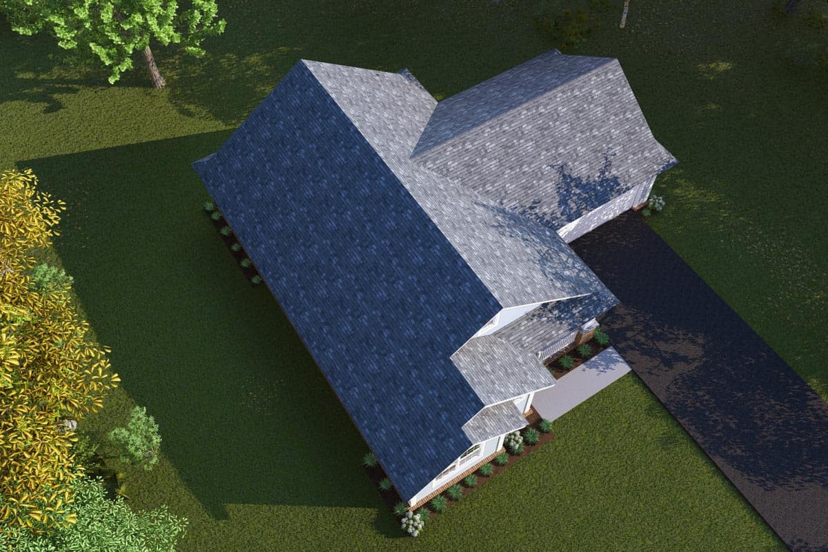 Plan 52229WM: Cozy Cottage Home Plan - 1163 Sq Ft - Image #7 - Cottage, Country