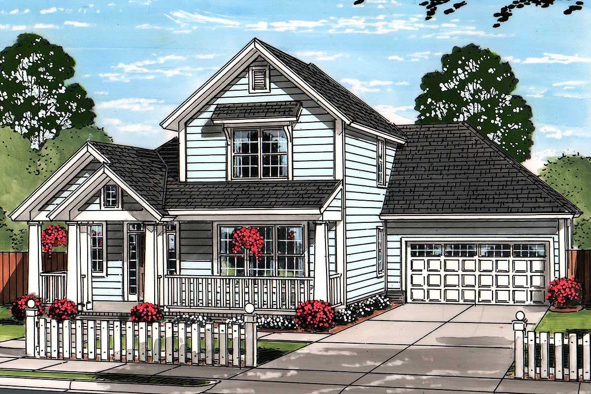 Plan 52244WM: First Floor Master Suite - Image #9 - Country