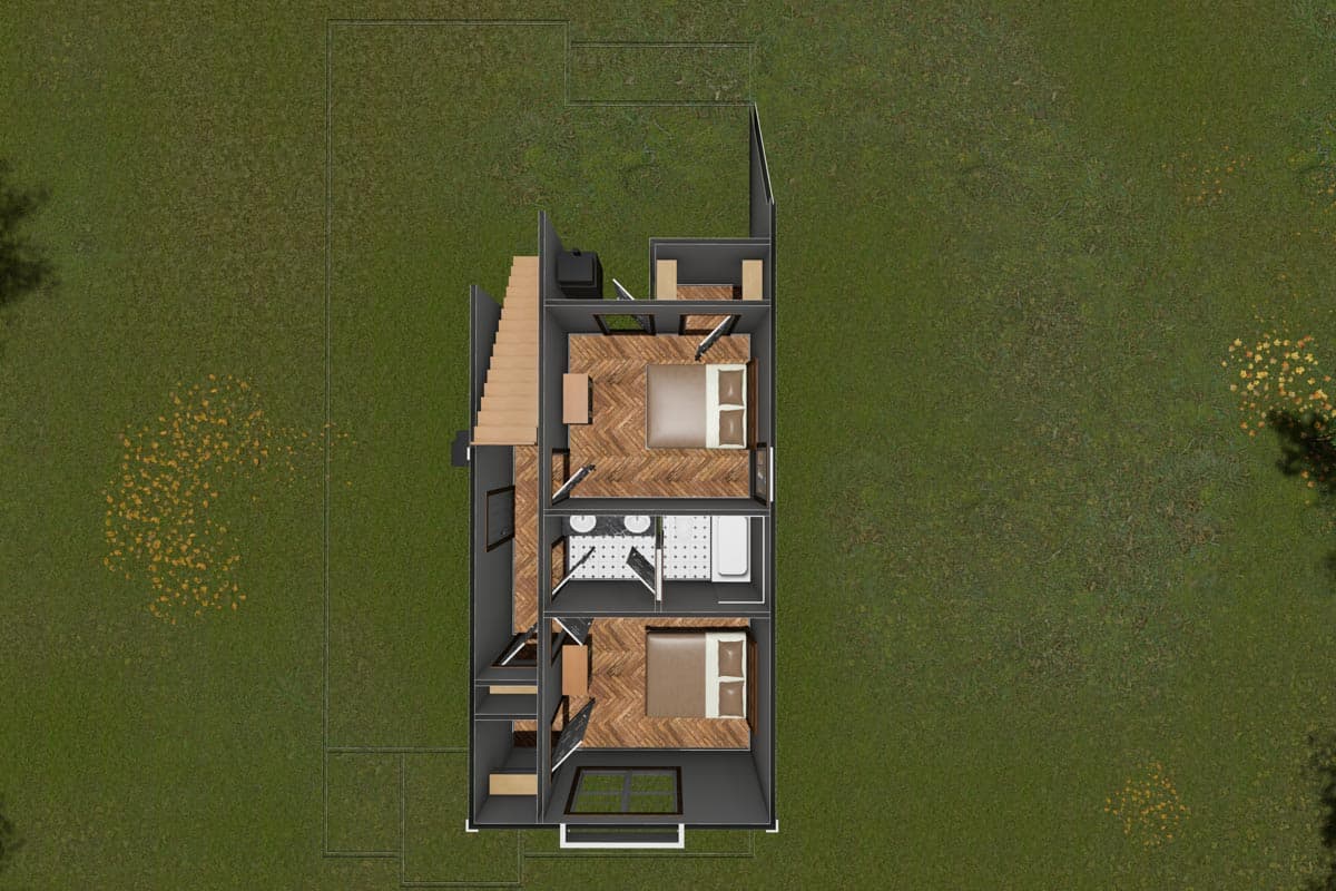 Plan 52245WM: First Floor Master Suite - Image #8 - Cottage, Country