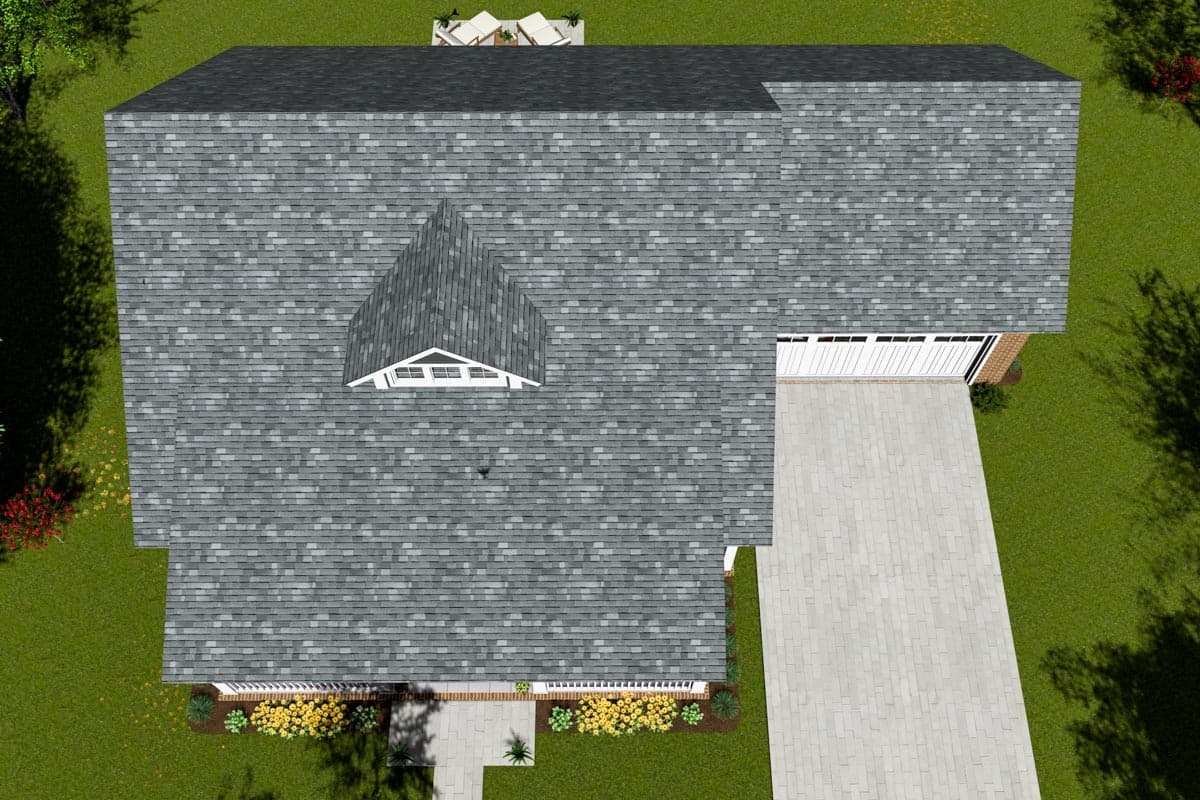 Plan 52252WM: 3 Bed Bungalow with Attached 2-Car Garage - 1717 Sq Ft - Image #7 - Bungalow, Cottage, Country
