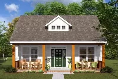 Cozy 3 Bed Bungalow House Plan