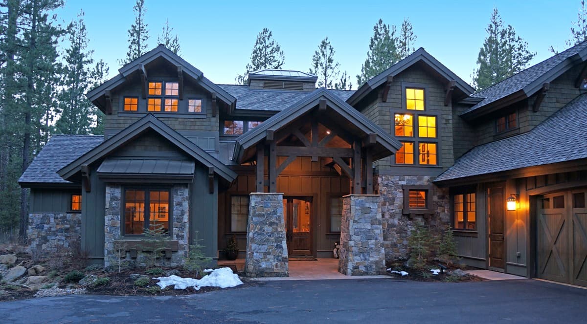 Plan 54200HU: Stunning Mountain Home with Four Master Suites - Image #8 - Craftsman, Modern, Mountain, Rustic, Traditional