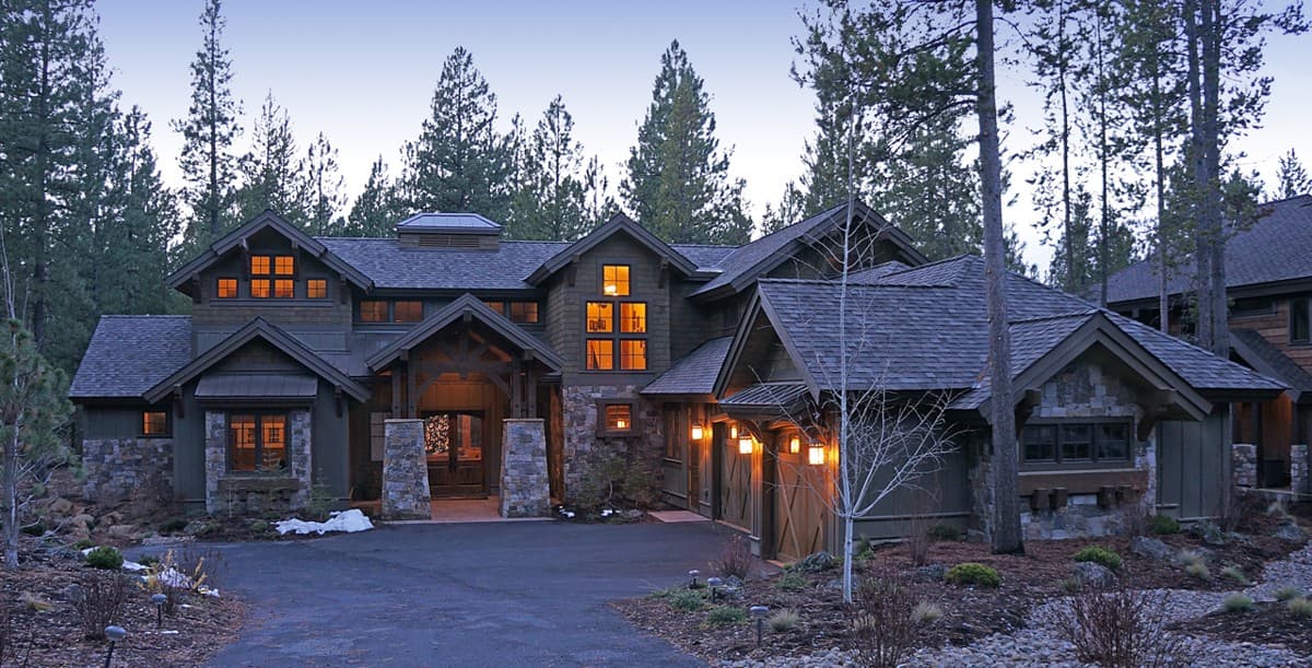 Plan 54200HU: Stunning Mountain Home with Four Master Suites - Image #9 - Craftsman, Modern, Mountain, Rustic, Traditional