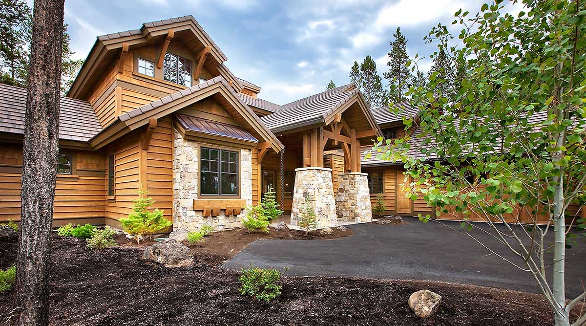Plan 54200HU: Stunning Mountain Home with Four Master Suites - Image #6 - Craftsman, Modern, Mountain, Rustic, Traditional