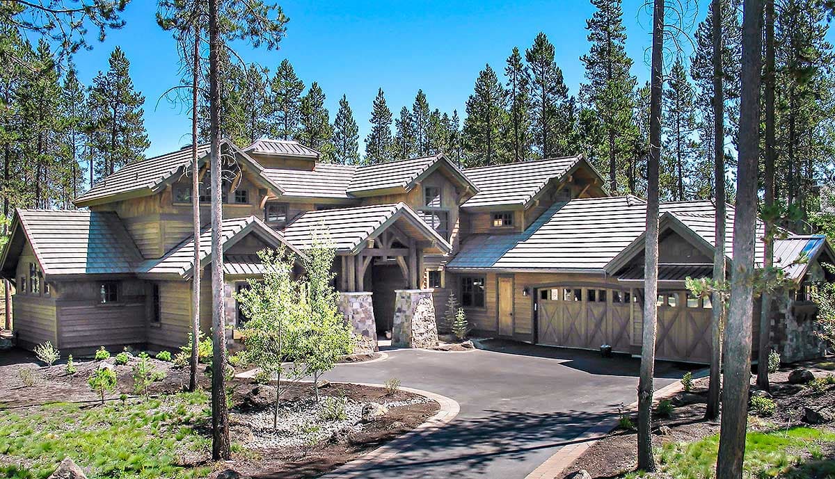 Plan 54200HU: Stunning Mountain Home with Four Master Suites - Image #12 - Craftsman, Modern, Mountain, Rustic, Traditional