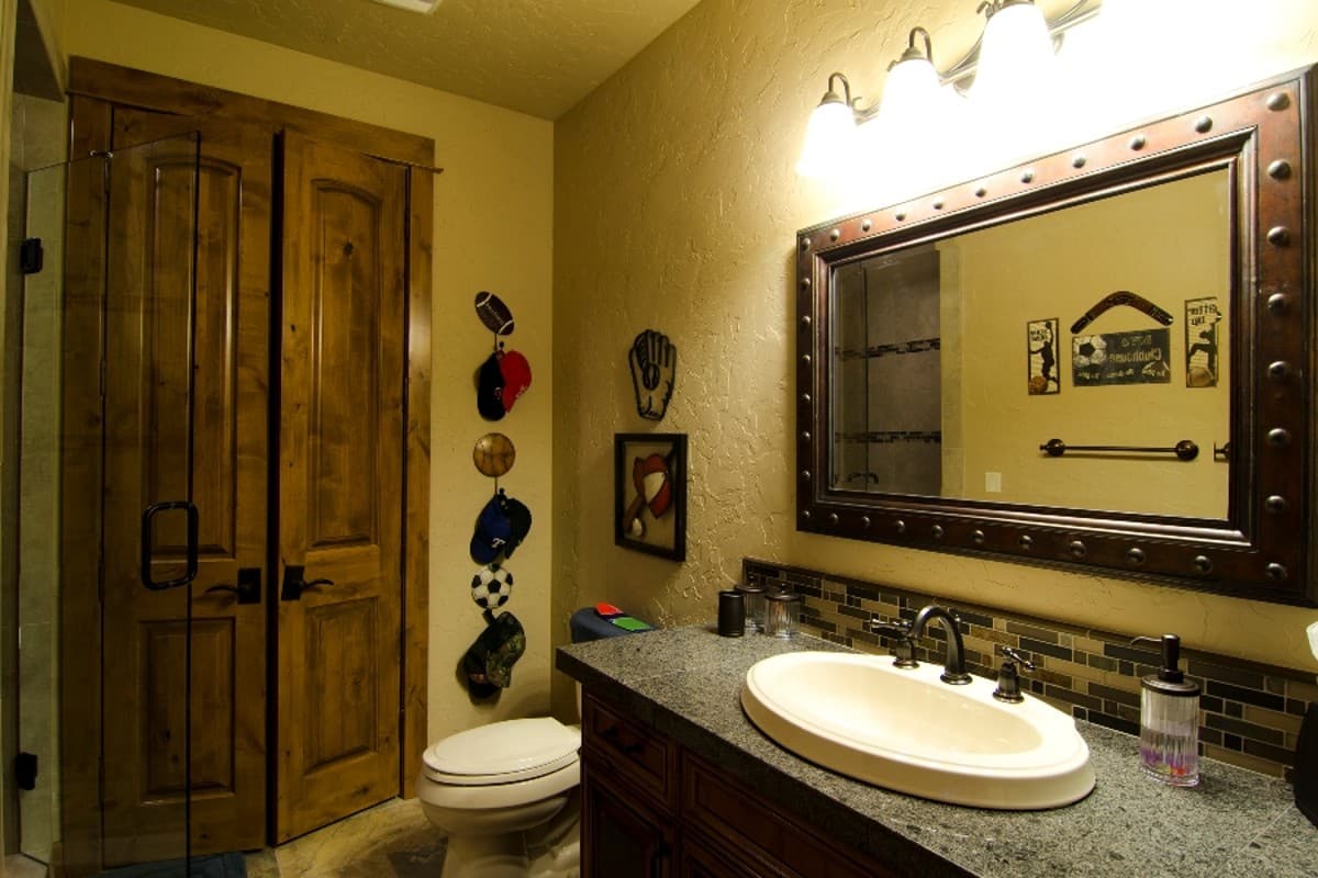 Plan 54200HU: Stunning Mountain Home with Four Master Suites - Image #37 - Craftsman, Modern, Mountain, Rustic, Traditional