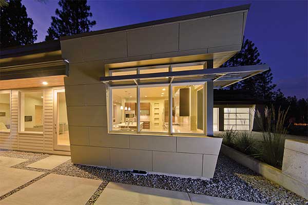 Plan 54201HU: Modern Living with Passive Solar Features - Image #5 - Contemporary, Mid Century Modern, Modern, Mountain, Ranch