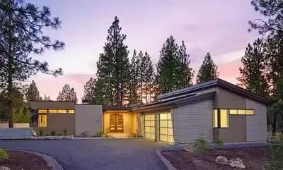 Modern Living with Passive Solar Features