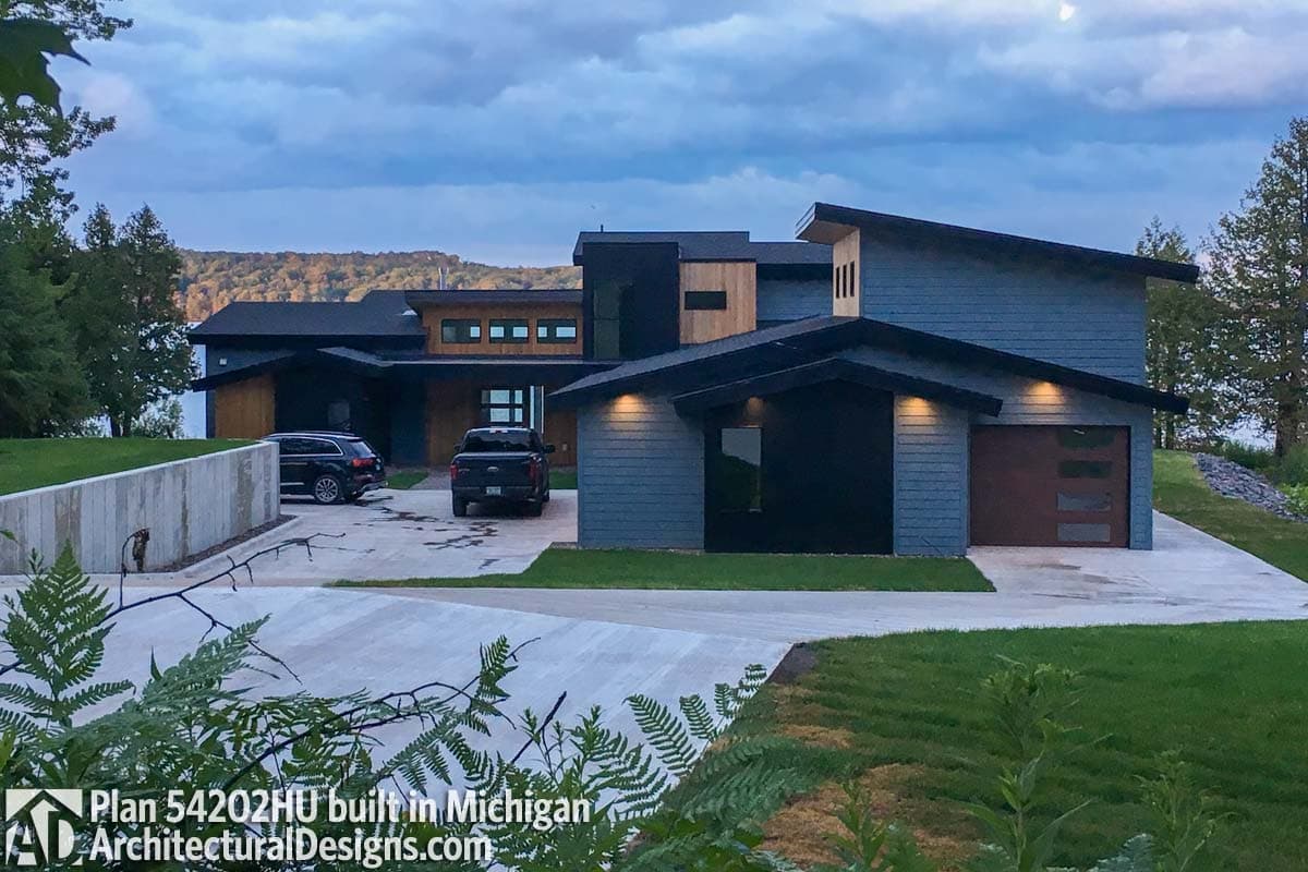 Plan 54202HU: Light-Filled Mountain Modern House Plan - Image #7 - Contemporary, Modern, Mountain, Northwest