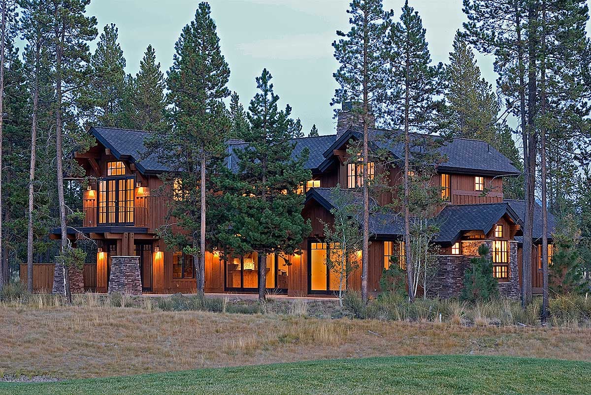 Plan 54204HU: Mountain Luxury With Bridge Balcony - Image #4 - Craftsman, Mountain, Northwest, Rustic