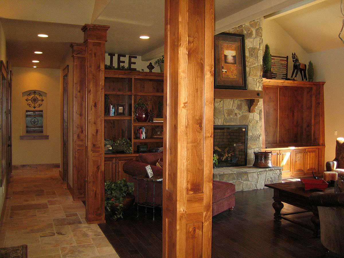 Plan 54204HU: Mountain Luxury With Bridge Balcony - Image #24 - Craftsman, Mountain, Northwest, Rustic