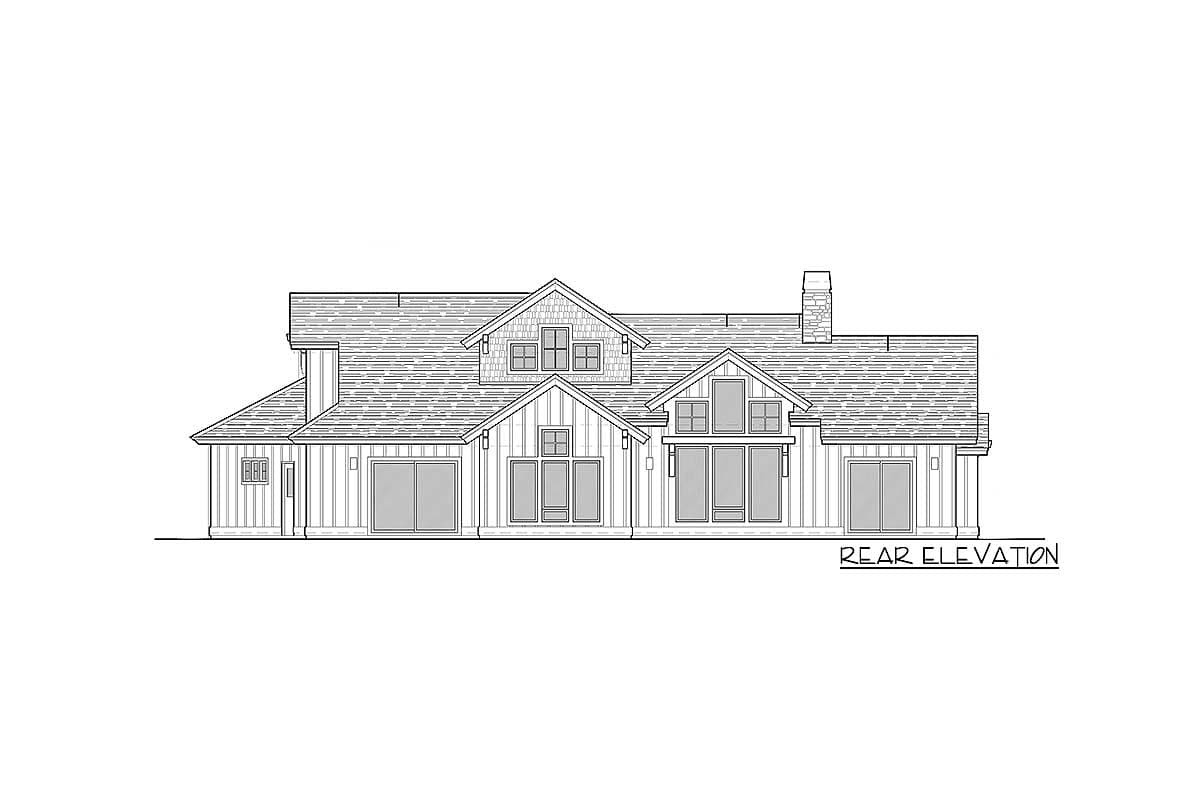 Plan 54205HU: Attractive Craftsman Home Plan - Image #23 - Craftsman, Mountain, Northwest, Rustic