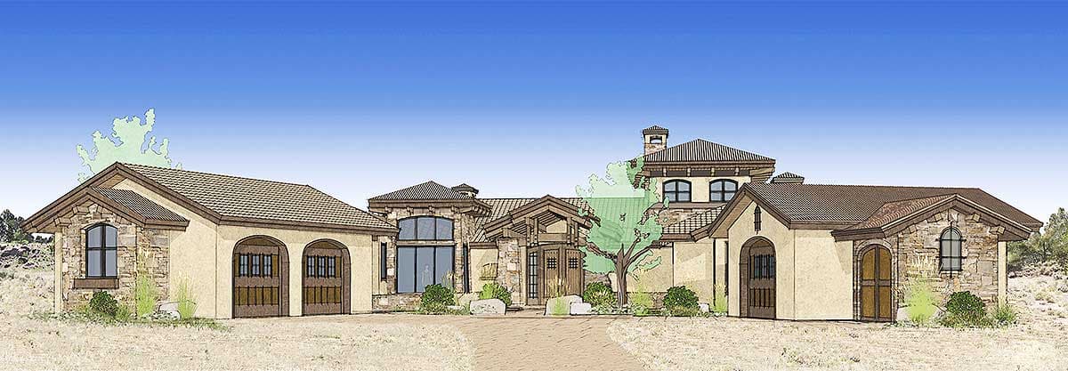 Plan 54207HU: Tower Room With Panoramic Views - Image #12 - Mountain, Prairie, Rustic