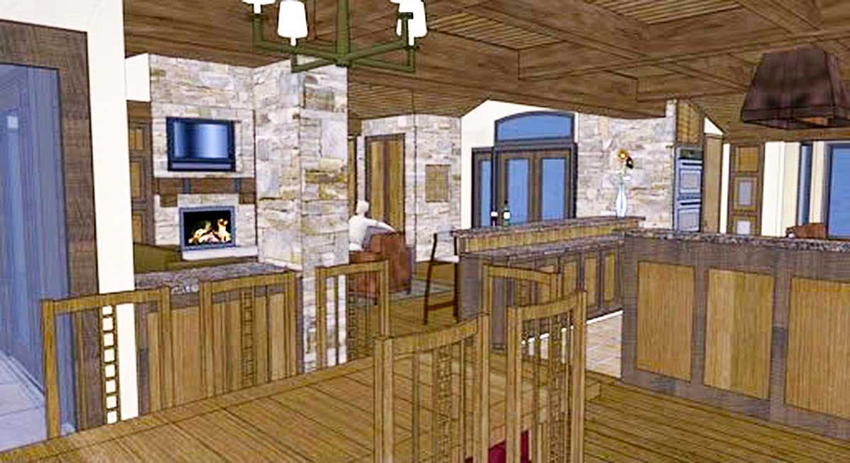 Plan 54207HU: Tower Room With Panoramic Views - Image #10 - Mountain, Prairie, Rustic