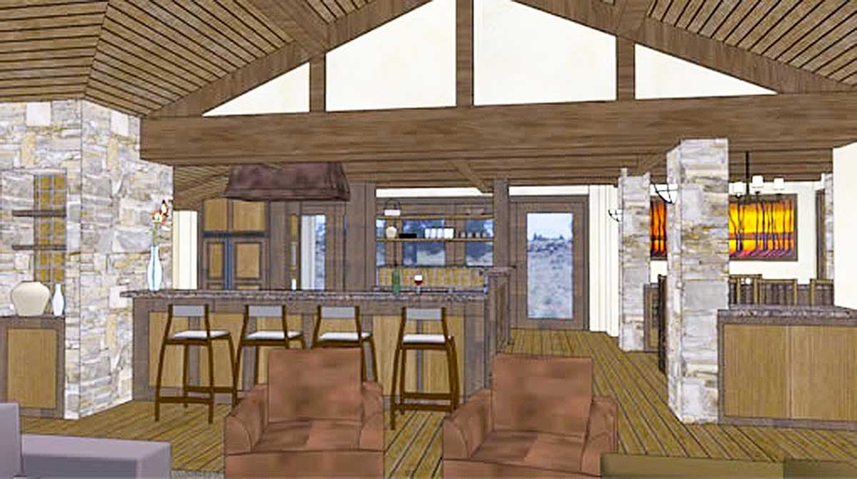 Plan 54207HU: Tower Room With Panoramic Views - Image #11 - Mountain, Prairie, Rustic