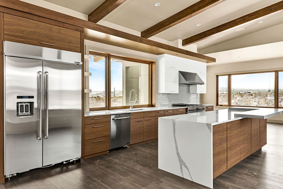 Plan 54218HU: Light-filled Contemporary Home Plan with Rooftop Deck - Image #19 - Contemporary, Mid Century Modern, Modern