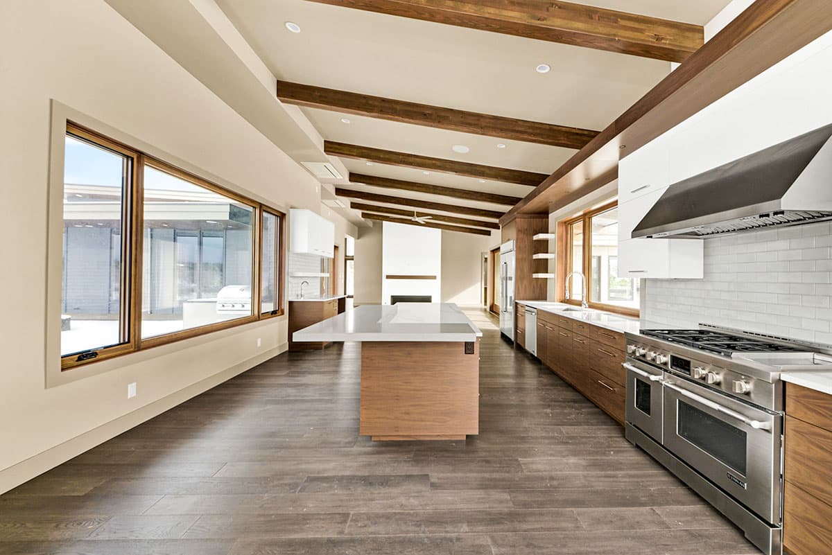 Plan 54218HU: Light-filled Contemporary Home Plan with Rooftop Deck - Image #22 - Contemporary, Mid Century Modern, Modern