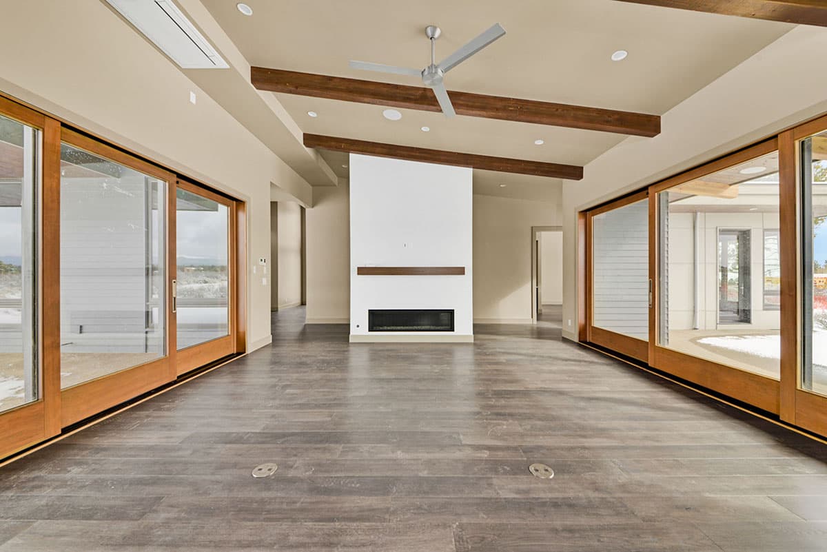 Plan 54218HU: Light-filled Contemporary Home Plan with Rooftop Deck - Image #26 - Contemporary, Mid Century Modern, Modern
