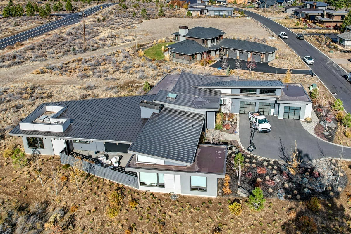 Plan 54218HU: Light-filled Contemporary Home Plan with Rooftop Deck - Image #7 - Contemporary, Mid Century Modern, Modern