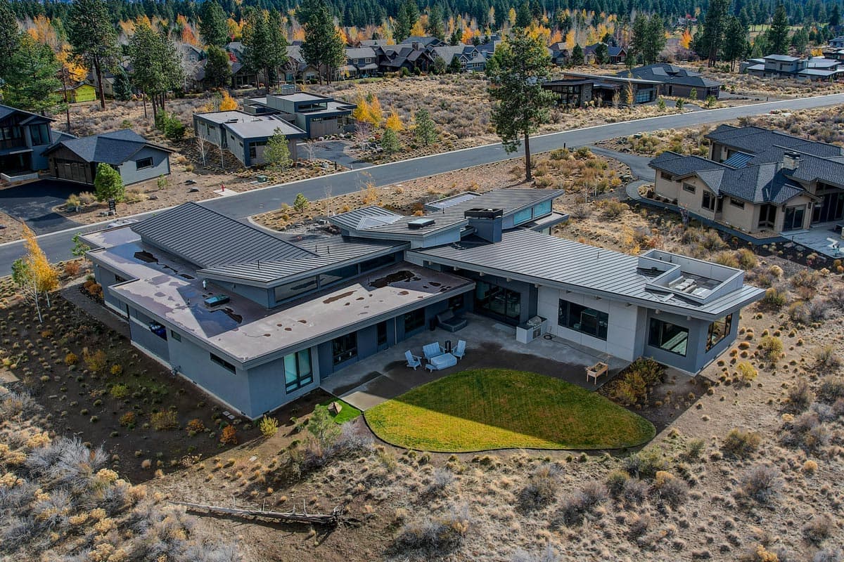 Plan 54218HU: Light-filled Contemporary Home Plan with Rooftop Deck - Image #10 - Contemporary, Mid Century Modern, Modern