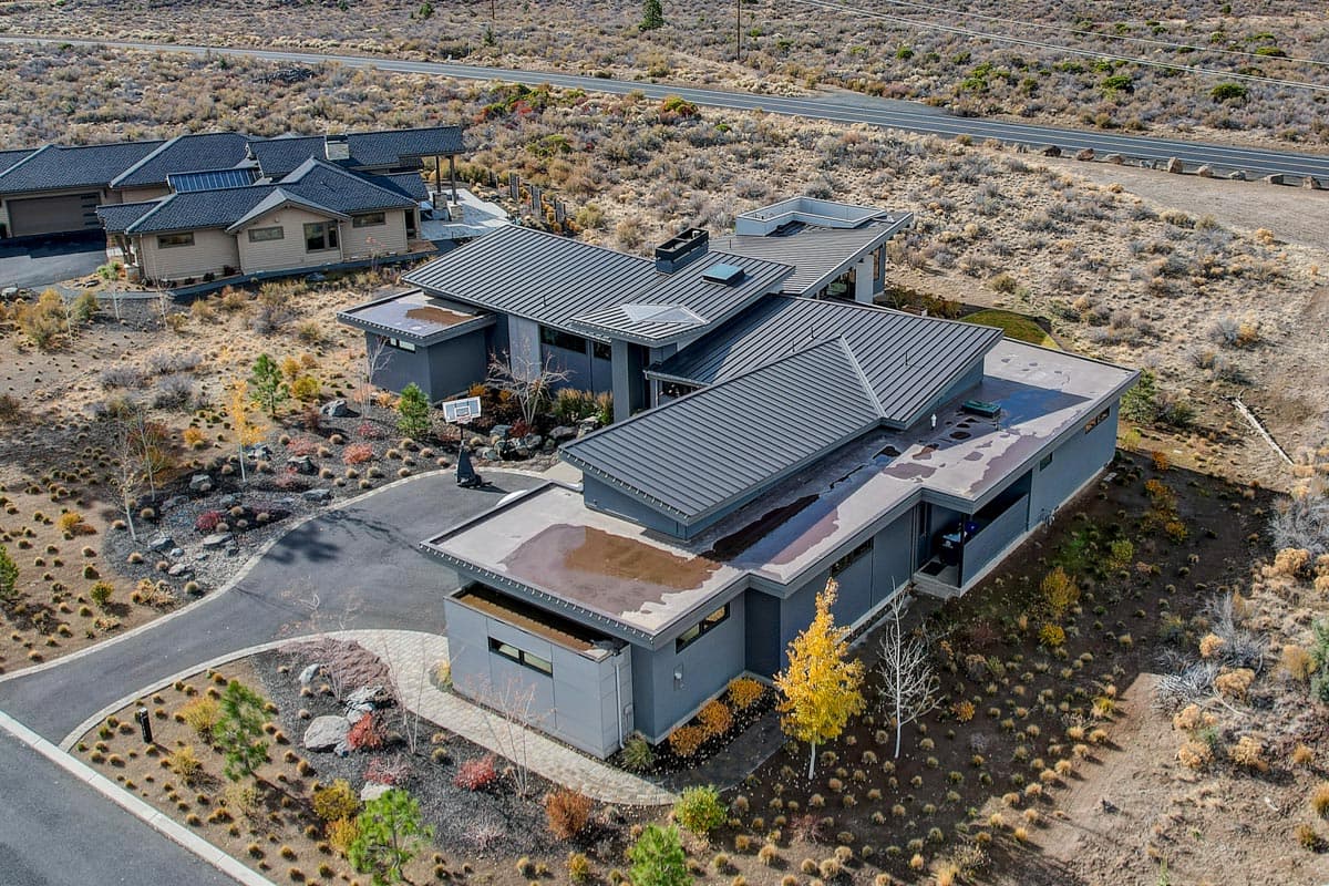 Plan 54218HU: Light-filled Contemporary Home Plan with Rooftop Deck - Image #12 - Contemporary, Mid Century Modern, Modern