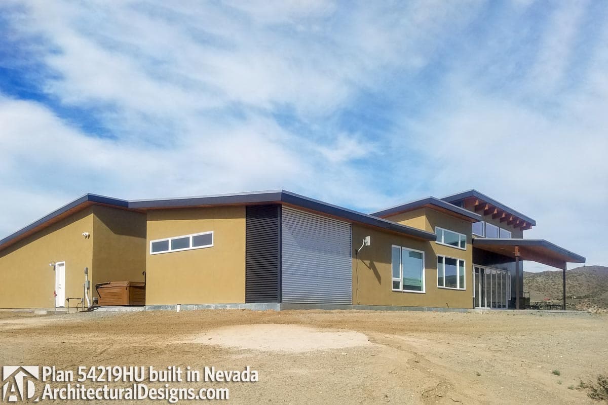 build gallery item - House Plan 54219HU comes to life in Nevada