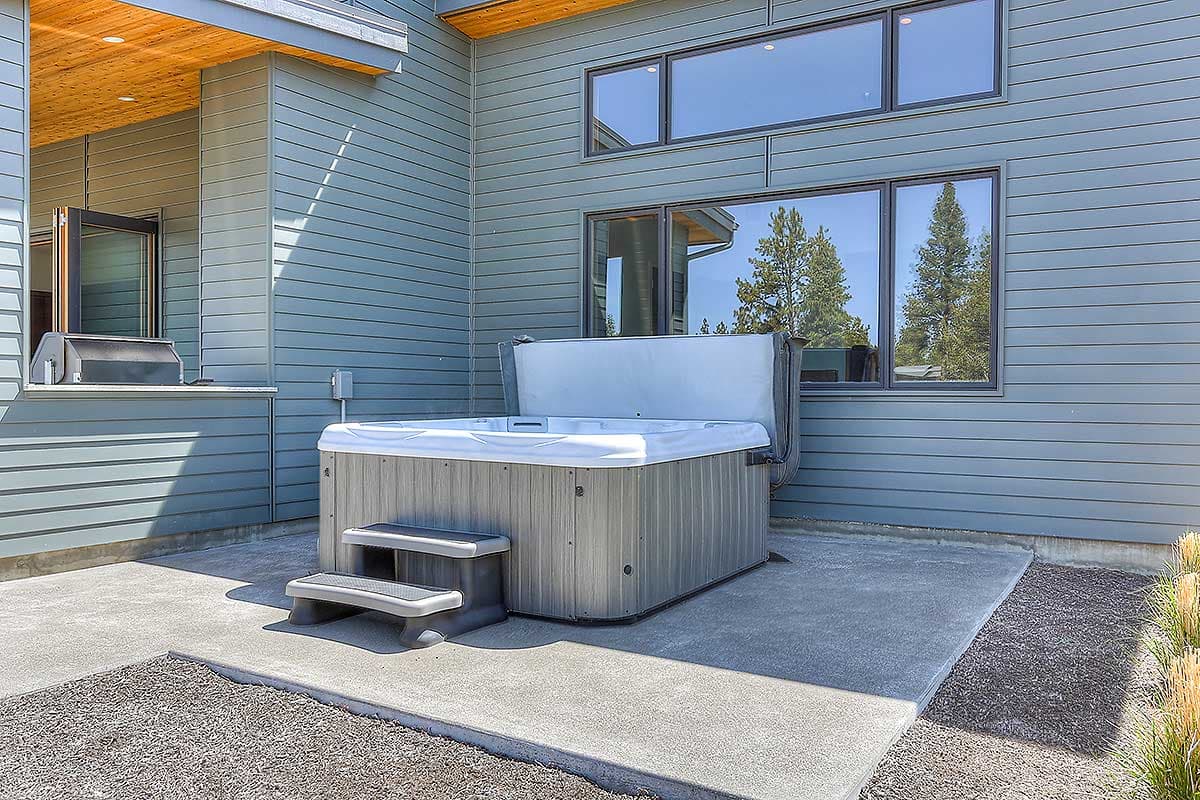 Plan 54219HU: Contemporary Split-Bed House Plan with Expansive Views From Rear Windows - Image #12 - Contemporary, Mid Century Modern, Northwest