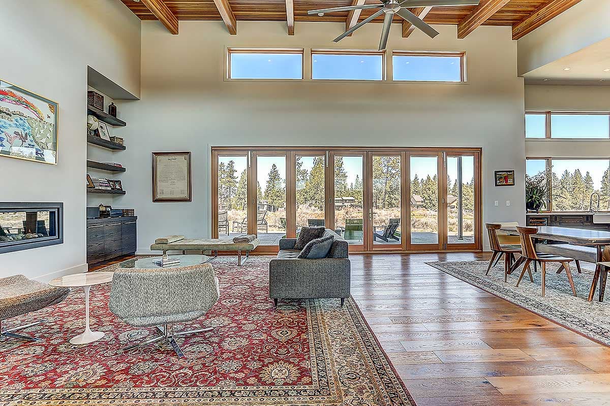 Plan 54219HU: Contemporary Split-Bed House Plan with Expansive Views From Rear Windows - Image #13 - Contemporary, Mid Century Modern, Northwest