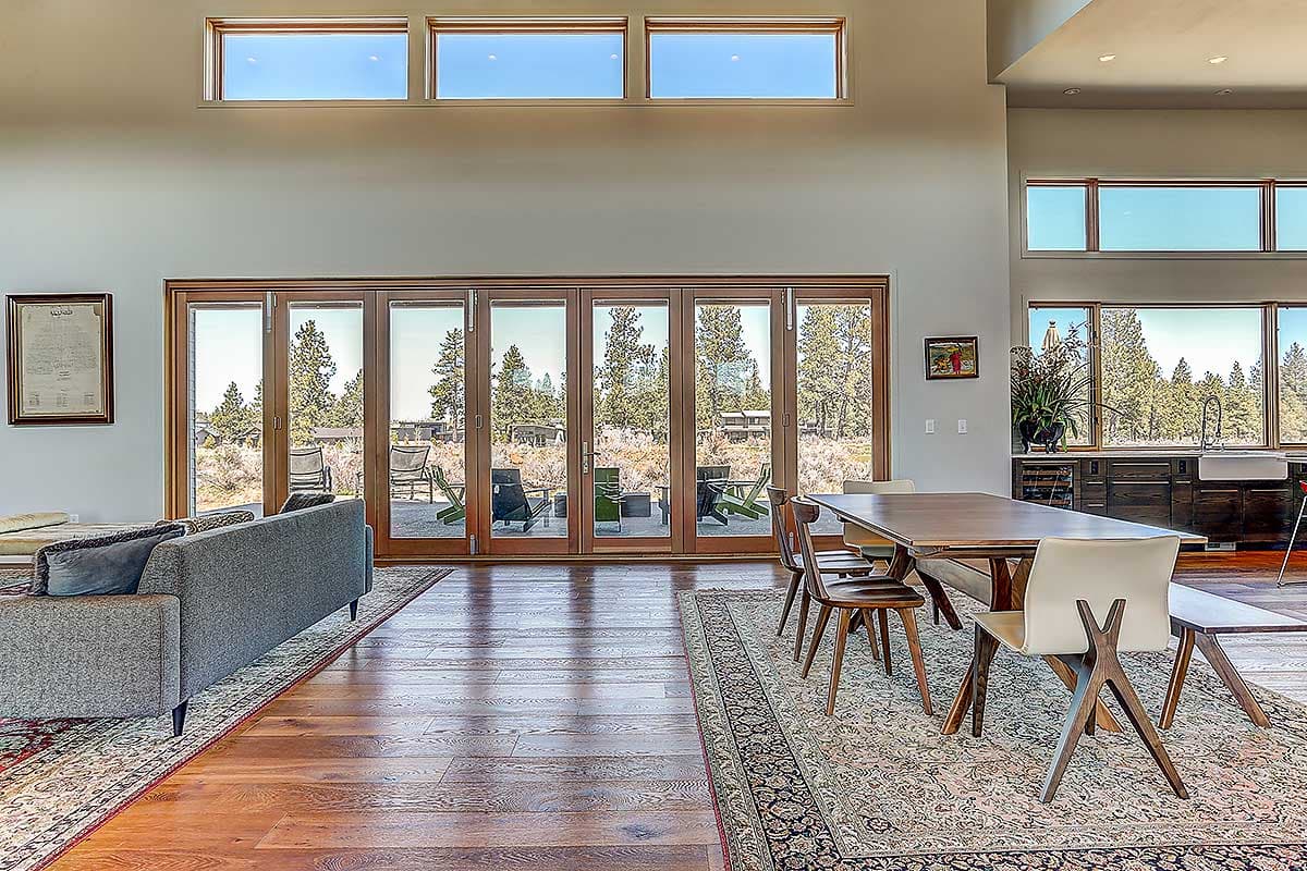 Plan 54219HU: Contemporary Split-Bed House Plan with Expansive Views From Rear Windows - Image #14 - Contemporary, Mid Century Modern, Northwest